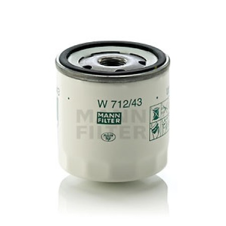 Olejový filtr MANN W712/43 - 1 ks