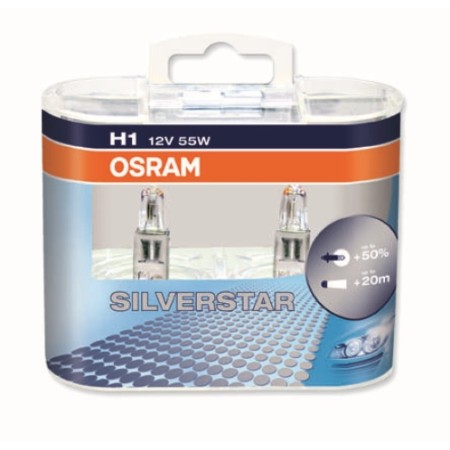 OSRAM SilverStar H1 Box - 1 balení