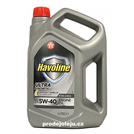 Texaco Havoline Ultra 5W-40 4L