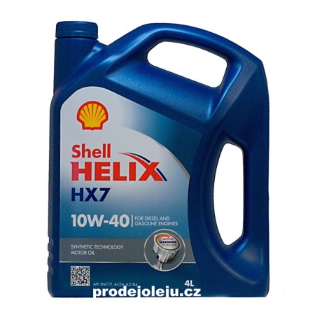 Shell Helix HX7 10W-40 - 4L