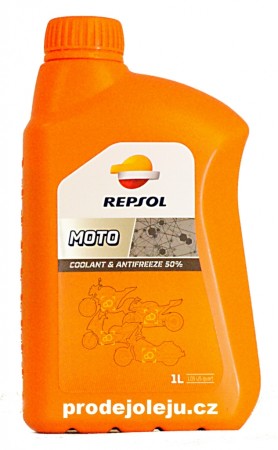 REPSOL MOTO COOLANT & ANTIFREEZE - 1 litr