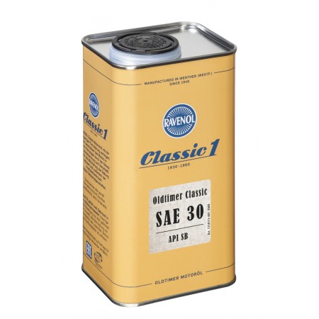RAVENOL Oldtimer Classic SAE 30 API SB - 1L