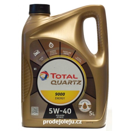 Total Quartz (Energy) 9000 5W-40 - 5L