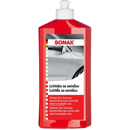 SONAX leštěnka na metalízu - 250 ml