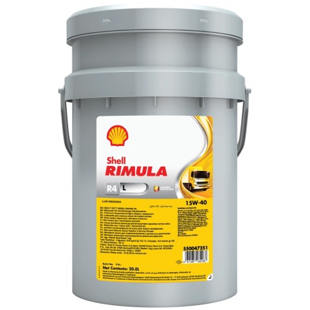 Shell Rimula R4 L 15W-40 - 20L