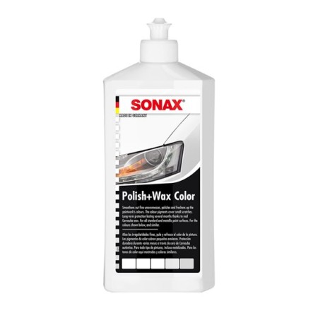 SONAX Color Polish&Wax bílá 500 ml