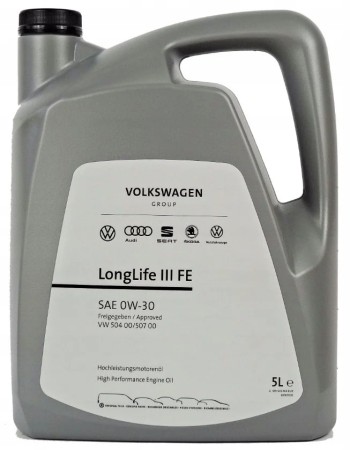 VW LongLife III FE 0W-30 5L